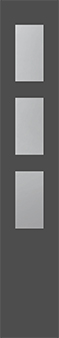 Exterior Door Glass – Modern Wide Simulated Divided Lites Exterior Door Glass – Modern Wide Simulated Divided Lites