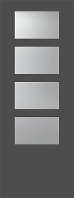 Exterior Door Glass – Modern Wide Simulated Divided Lites Exterior Door Glass – Modern Wide Simulated Divided Lites