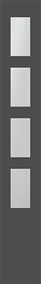 Exterior Door Glass – Modern Wide Simulated Divided Lites Exterior Door Glass – Modern Wide Simulated Divided Lites