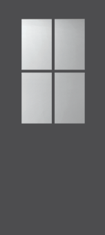 Exterior Door Glass – Modern Simulated Divided Lites Exterior Door Glass – Modern Simulated Divided Lites