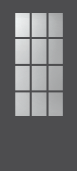 Exterior Door Glass – Modern Simulated Divided Lites Exterior Door Glass – Modern Simulated Divided Lites