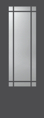 Exterior Door Glass – Modern Simulated Divided Lites Exterior Door Glass – Modern Simulated Divided Lites