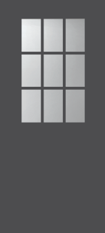 Exterior Door Glass – Modern Simulated Divided Lites Exterior Door Glass – Modern Simulated Divided Lites
