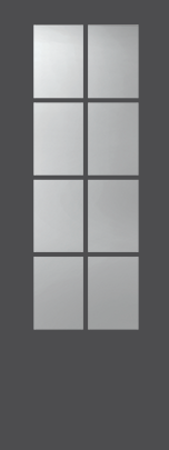 Exterior Door Glass – Modern Simulated Divided Lites Exterior Door Glass – Modern Simulated Divided Lites