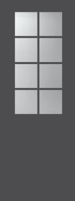 Exterior Door Glass – Modern Simulated Divided Lites Exterior Door Glass – Modern Simulated Divided Lites