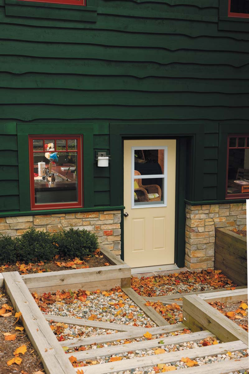 Vented Lite Basement Door