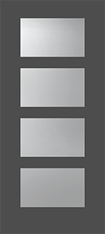 Exterior Door Glass – Modern Wide Simulated Divided Lites Exterior Door Glass – Modern Wide Simulated Divided Lites